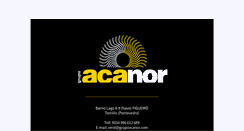 Desktop Screenshot of grupoacanor.com